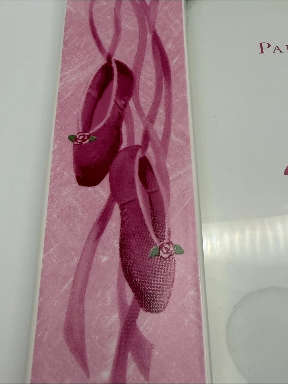 Papel Giftware At The Ballet Pink Ceramic 5x7 Picture Frame Ballerina Flowers